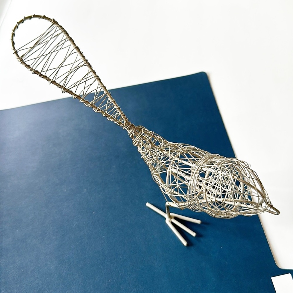 Sculpted Wire Bird - Picture 3 of 4